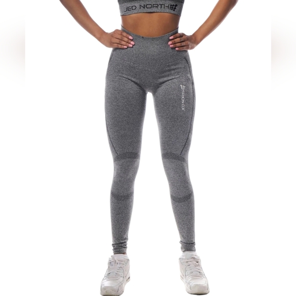 Jed North Supple Seamless High Waisted Leggings Sculpting Gym Activewear XS/S - Picture 3 of 9